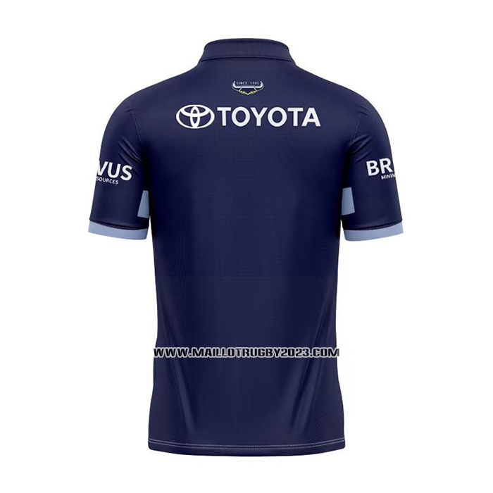 Maillot Polo North Queensland Cowboys Rugby 2024 Domicile